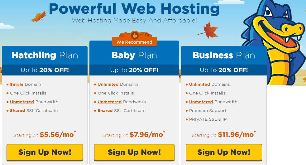 Web Hosting Hostgator